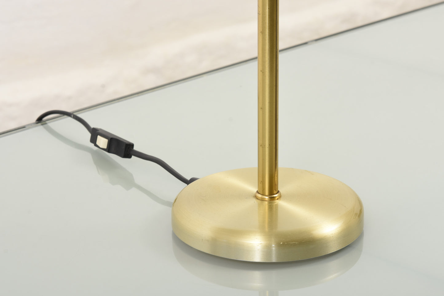 1970s brass table lamp by Vitrika