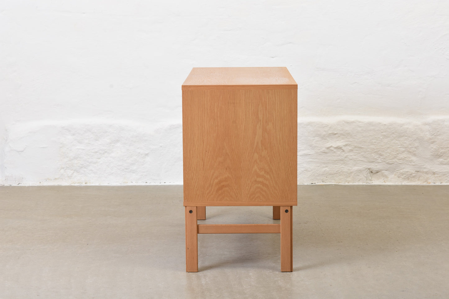 1960s short oak sideboard by Bogeryds Möbelfabrik