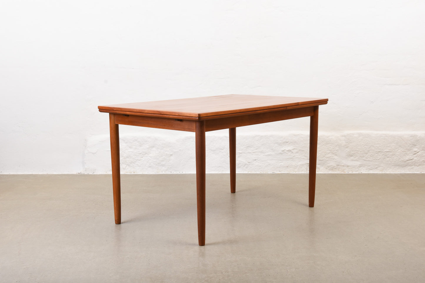 1960s extending dining table in teak