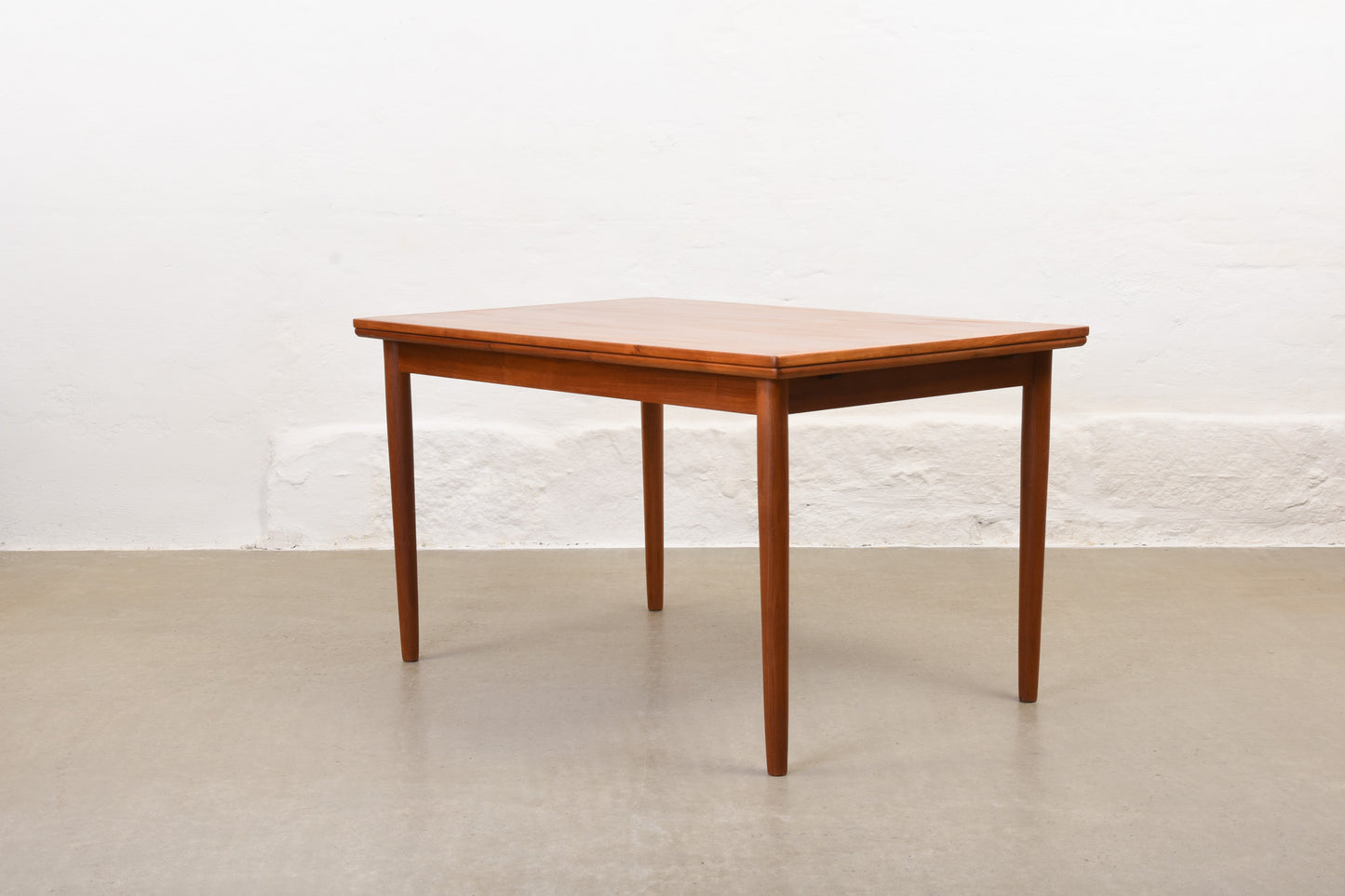 1960s extending dining table in teak
