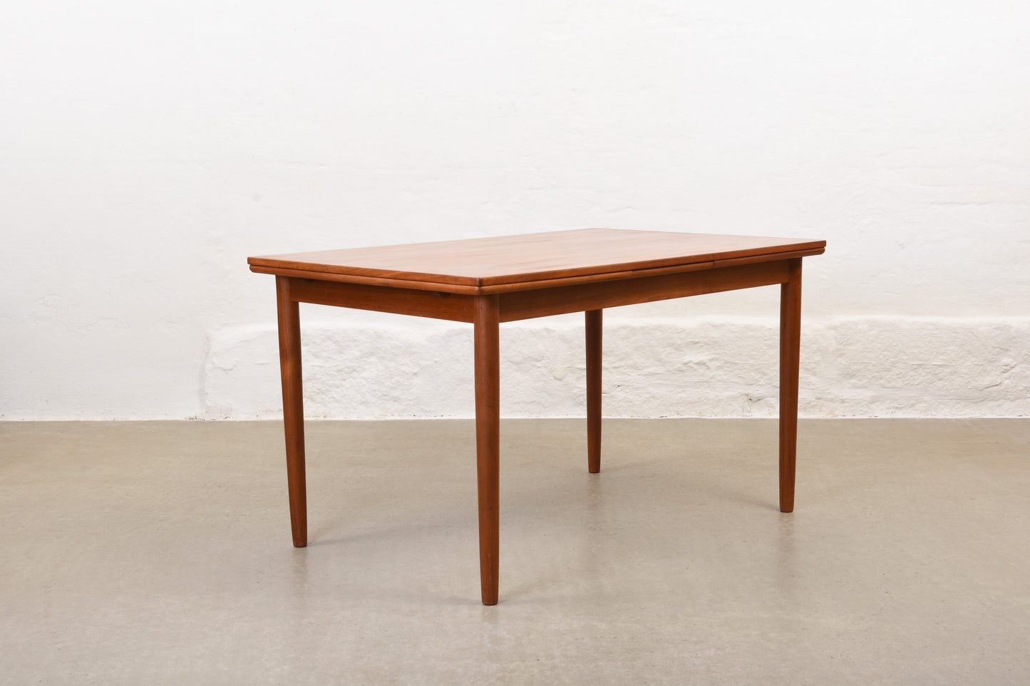 1960s extending dining table in teak