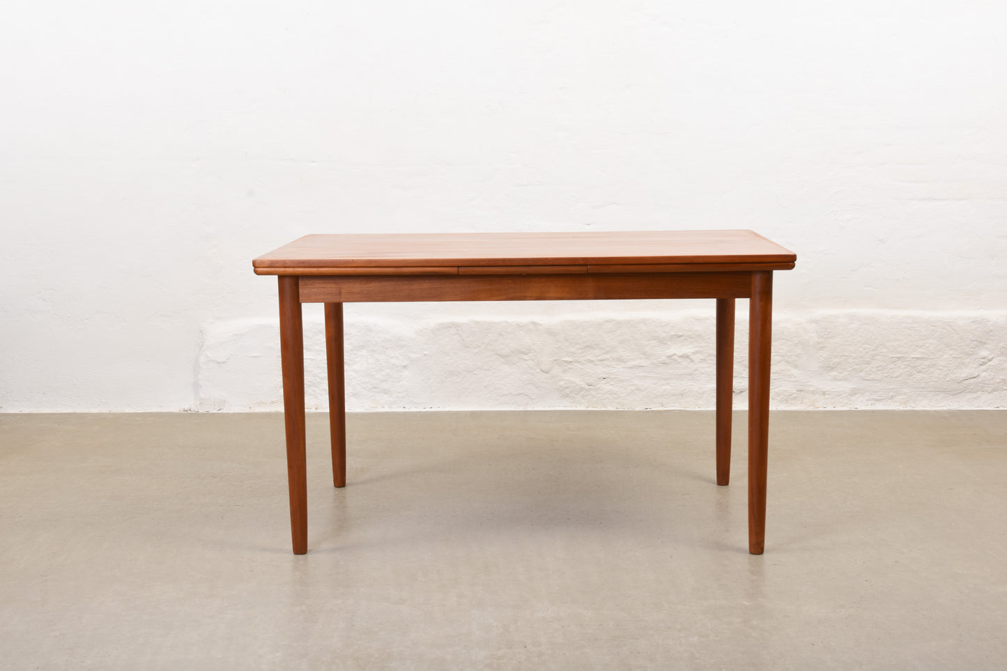 1960s extending dining table in teak