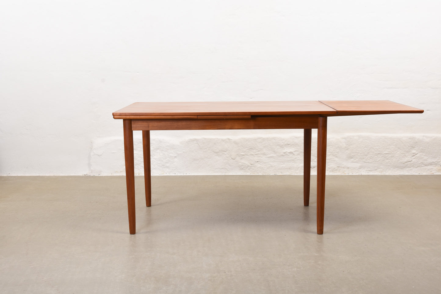 1960s extending dining table in teak