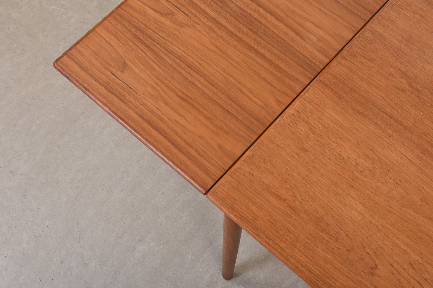 1960s extending kitchen table in teak