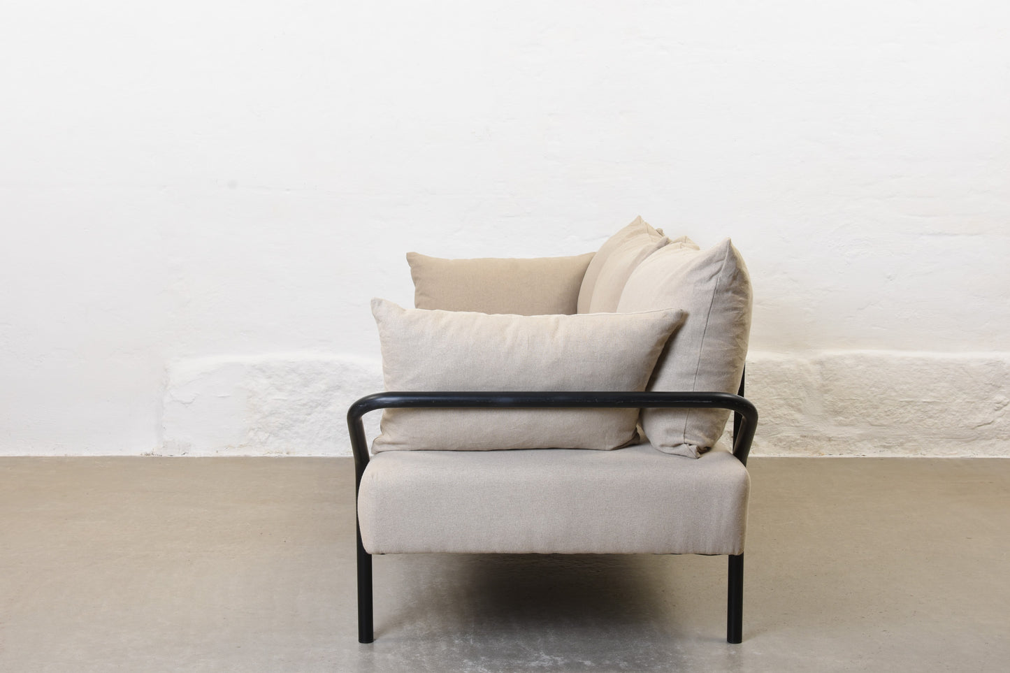 Newly reupholstered: 1980s Swedish daybed