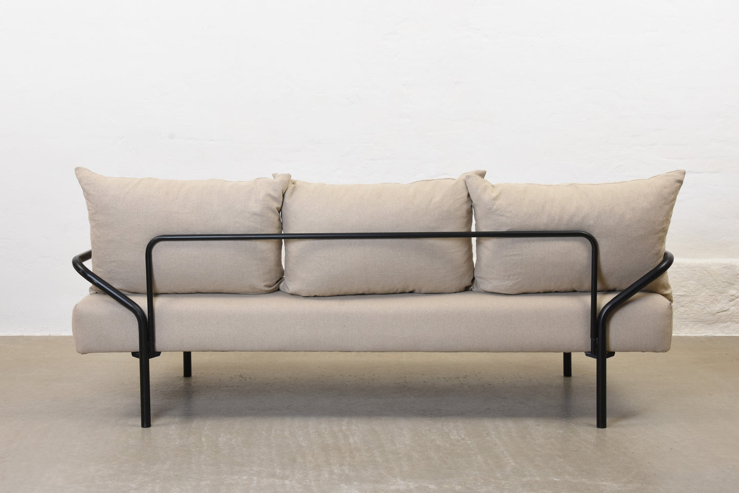 Newly reupholstered: 1980s Swedish daybed