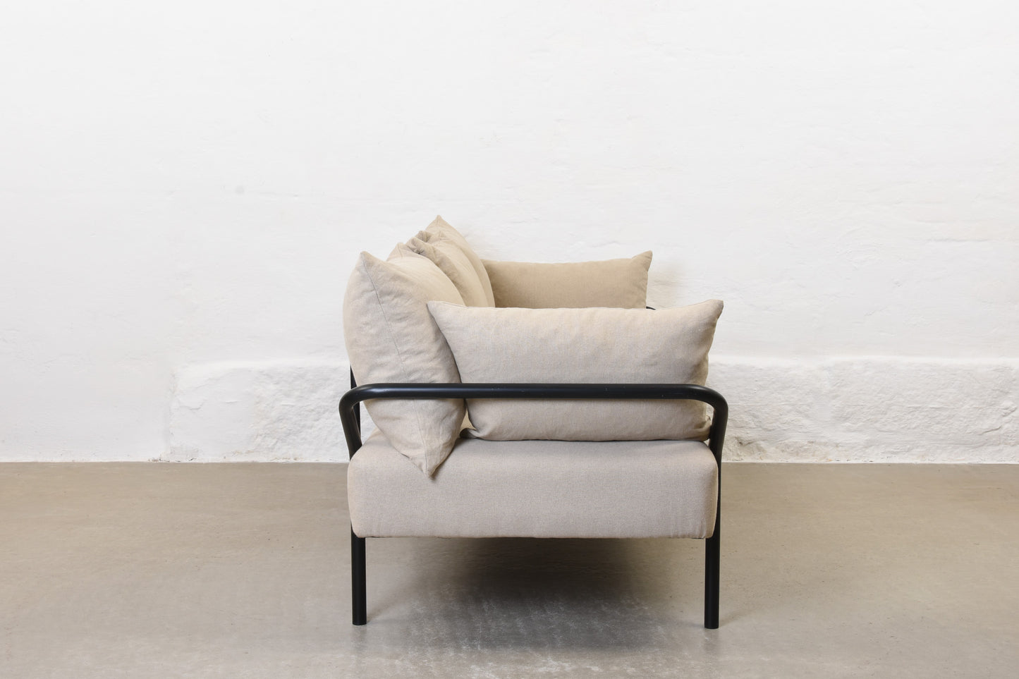 Newly reupholstered: 1980s Swedish daybed