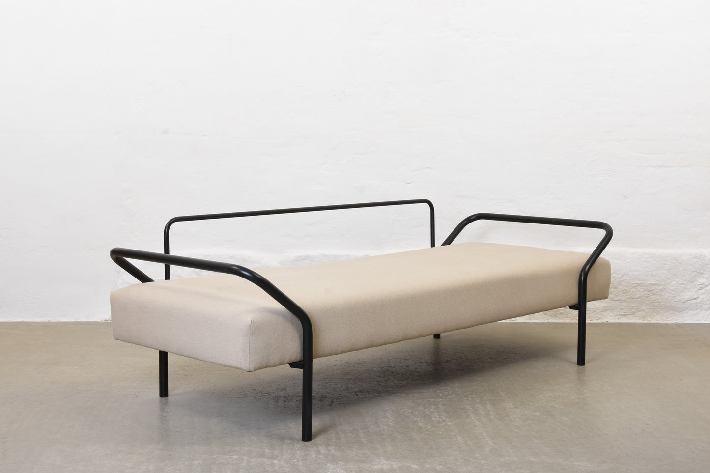 Newly reupholstered: 1980s Swedish daybed