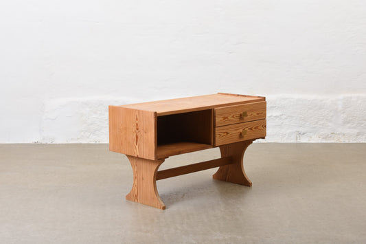 Save £70: 1970s low pine hallway chest