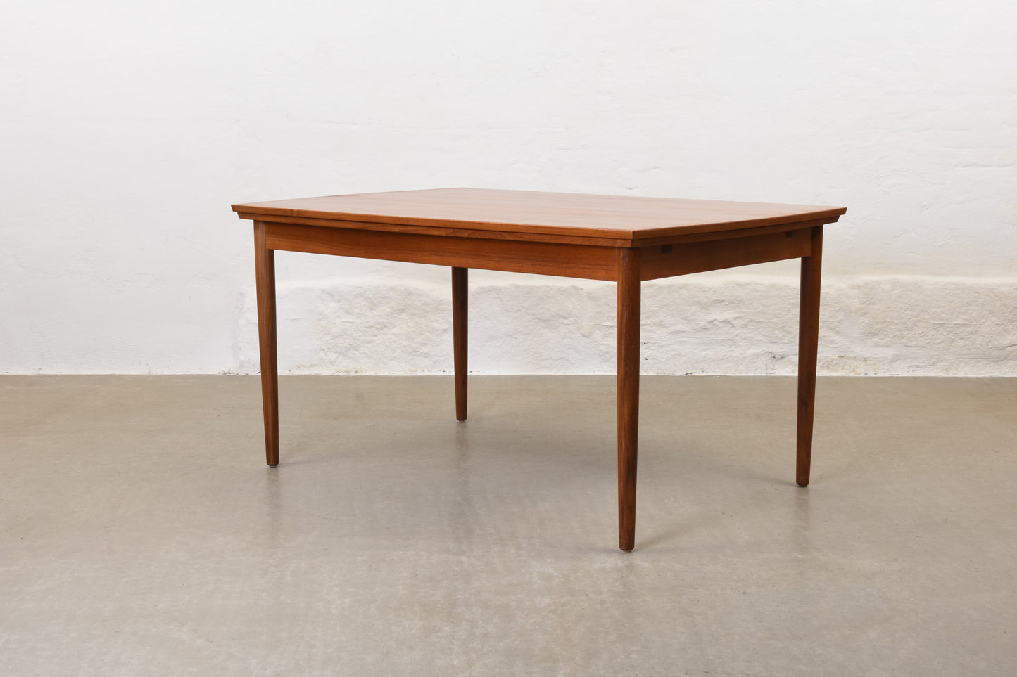 1960s extending teak dining table by Børge Dam