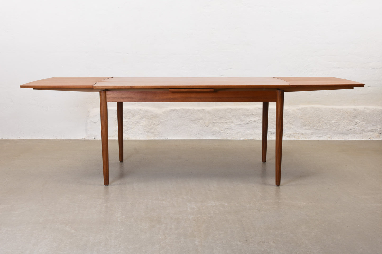 1960s extending teak dining table by Børge Dam