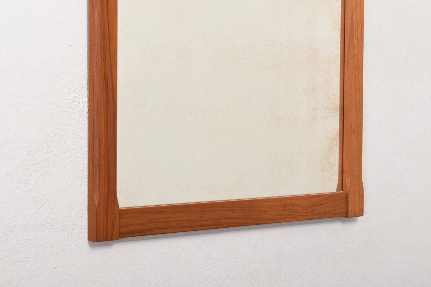 1960s full-length mirror in teak