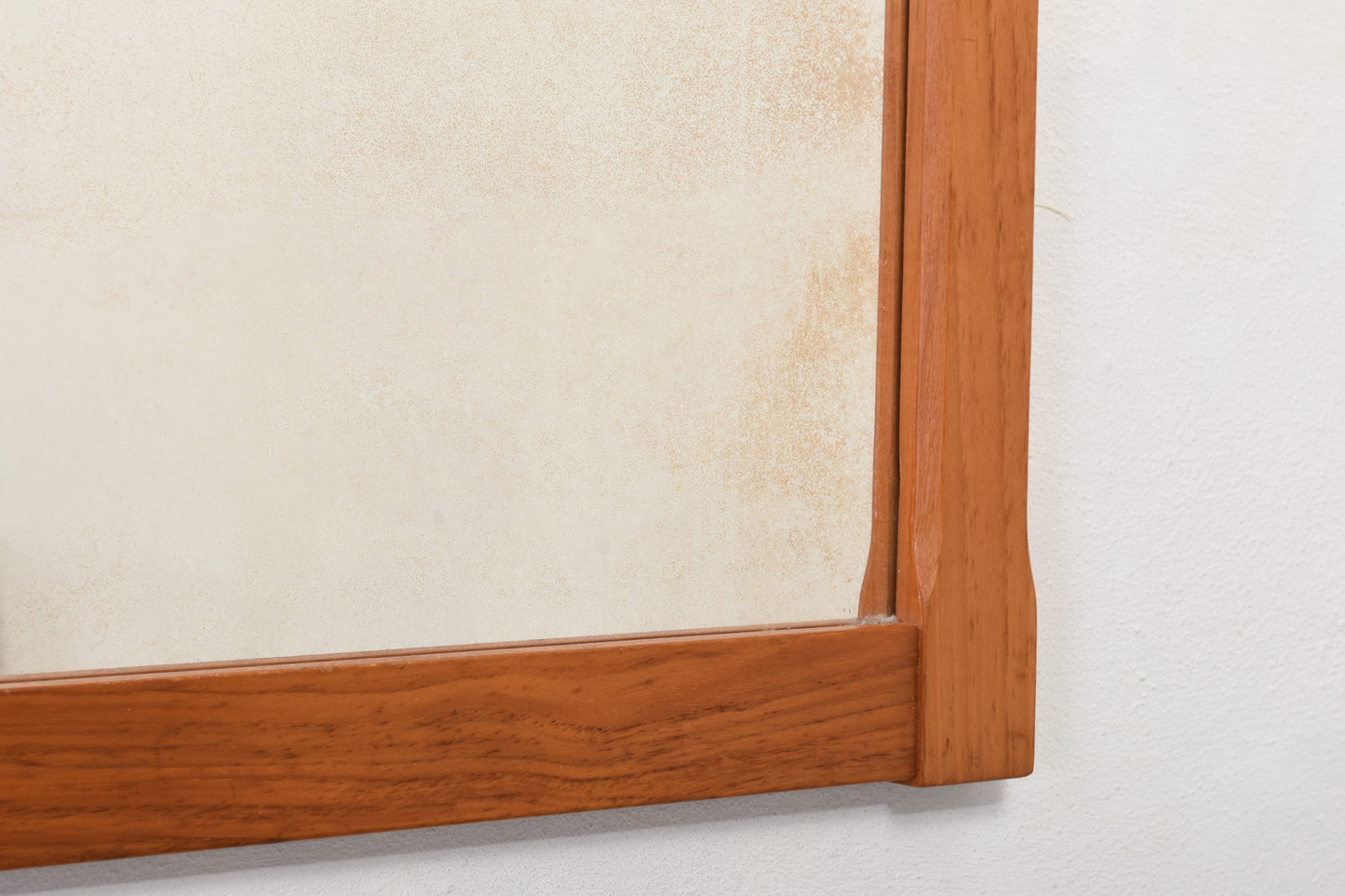 1960s full-length mirror in teak