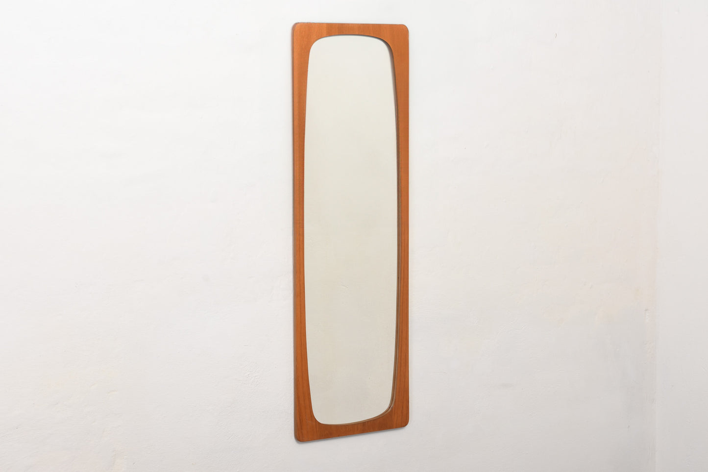 1960s full length mirror in teak by Fröseke - 109H cm