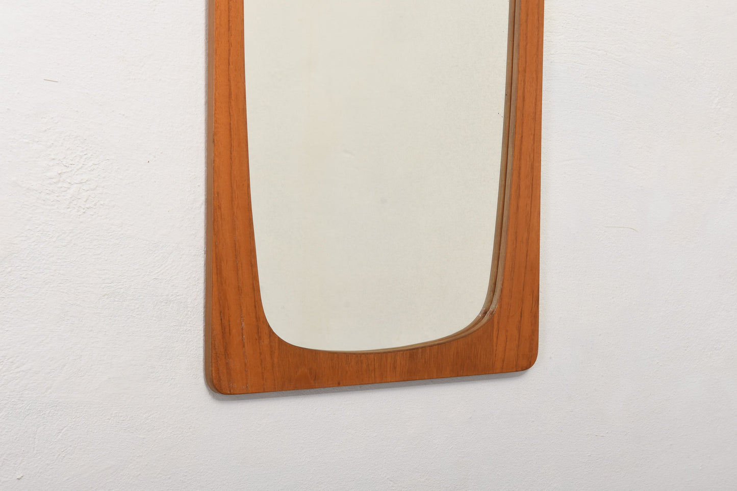 1960s full length mirror in teak by Fröseke - 109H cm