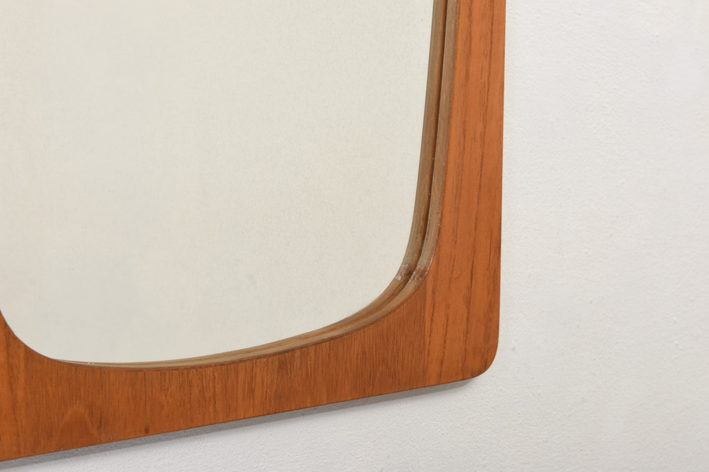 1960s full length mirror in teak by Fröseke - 109H cm