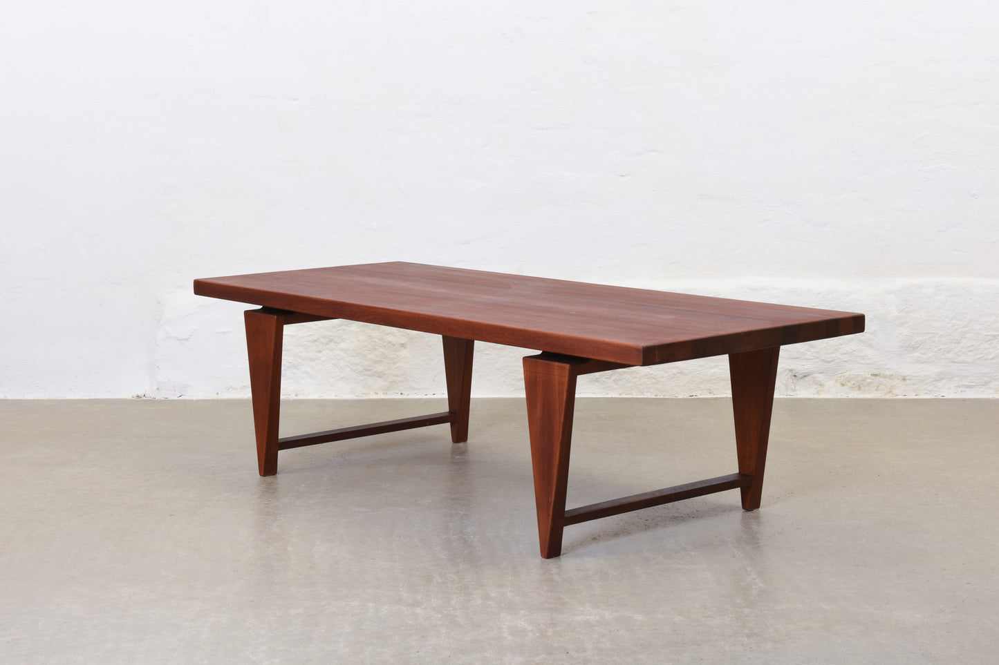 1960s teak coffee table by Illum Wikkelsø
