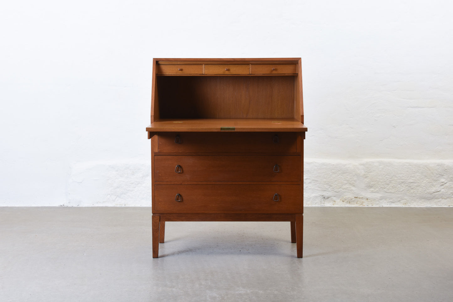 1950s secretary in oak by Ejvind Johansson