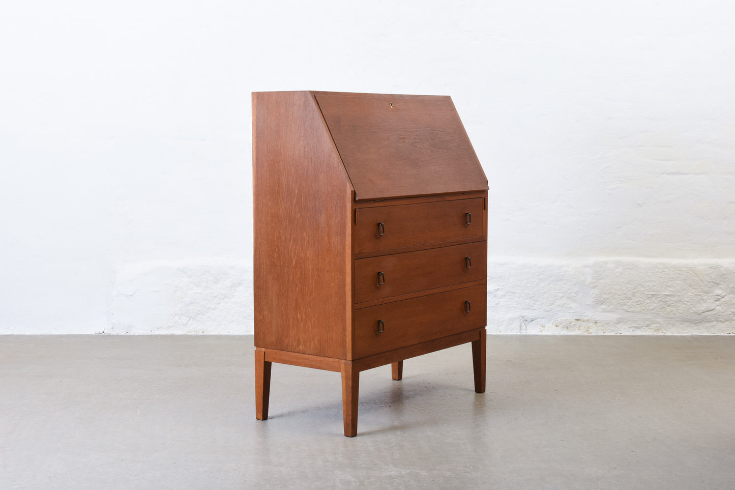 1950s secretary in oak by Ejvind Johansson