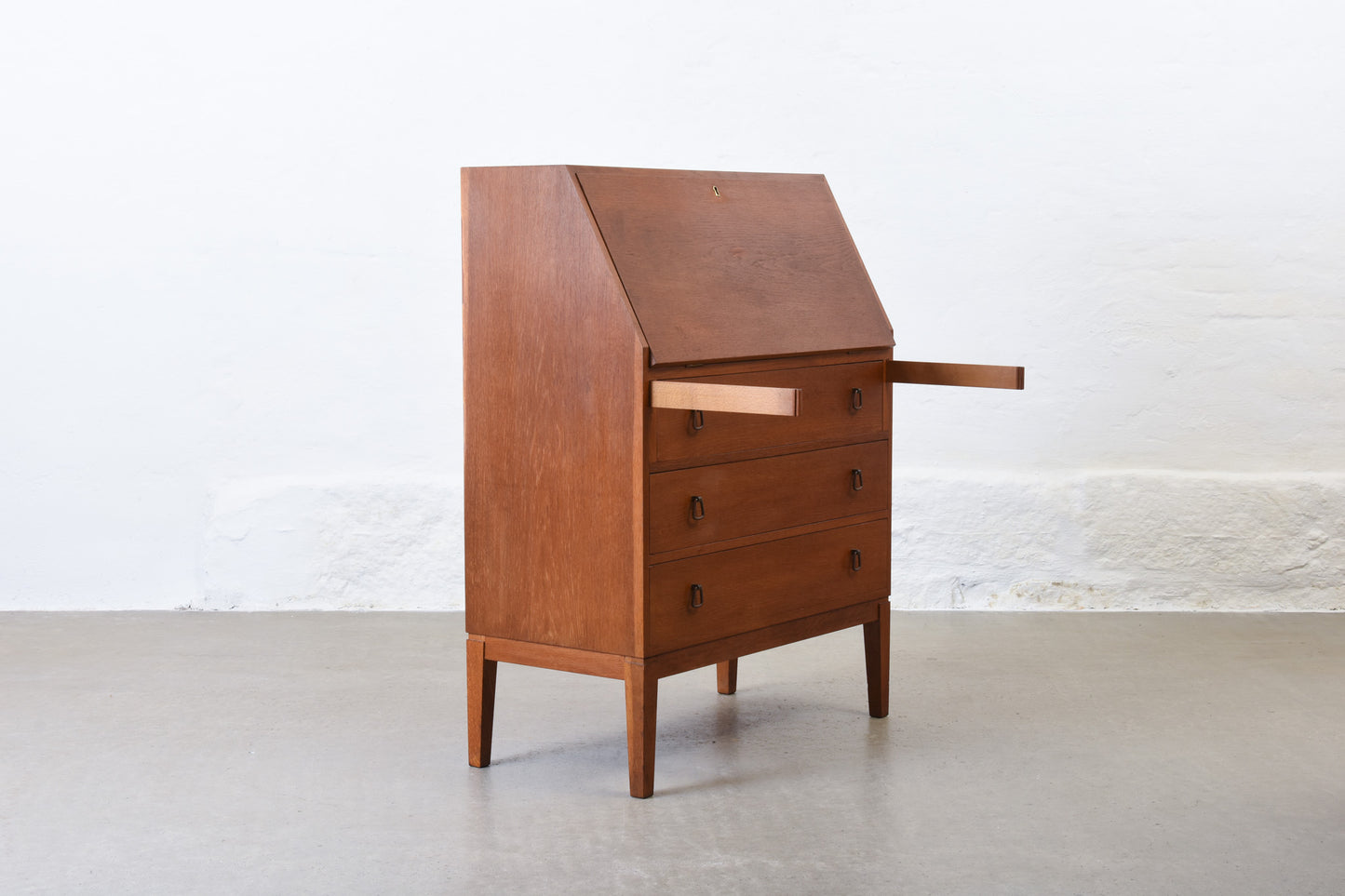 1950s secretary in oak by Ejvind Johansson