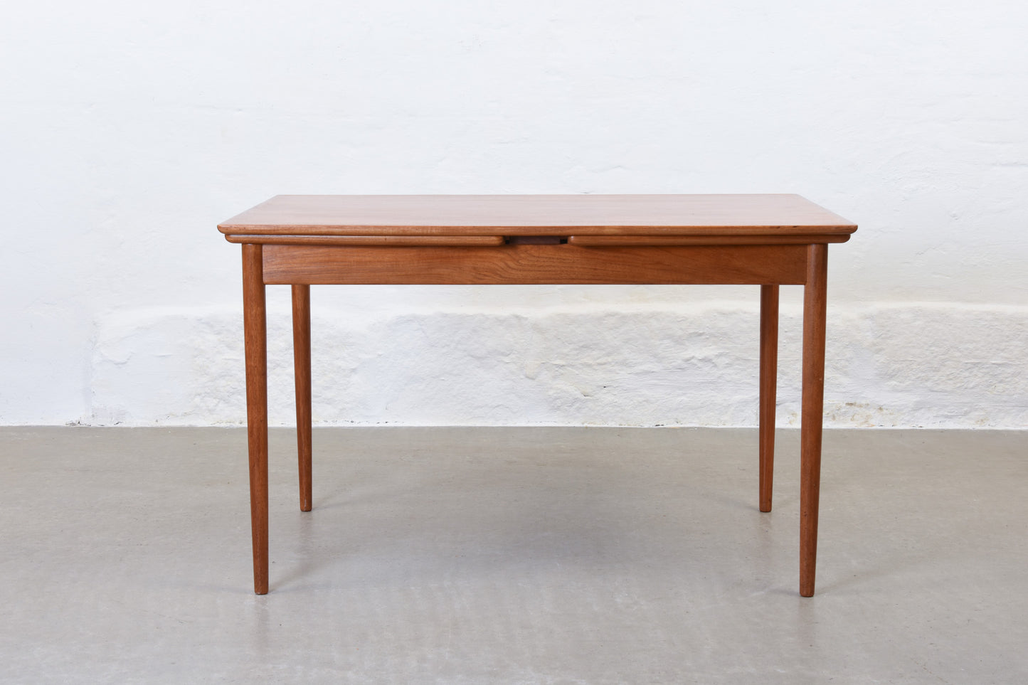 1950s extending teak dining table by Gustav Bertelsen