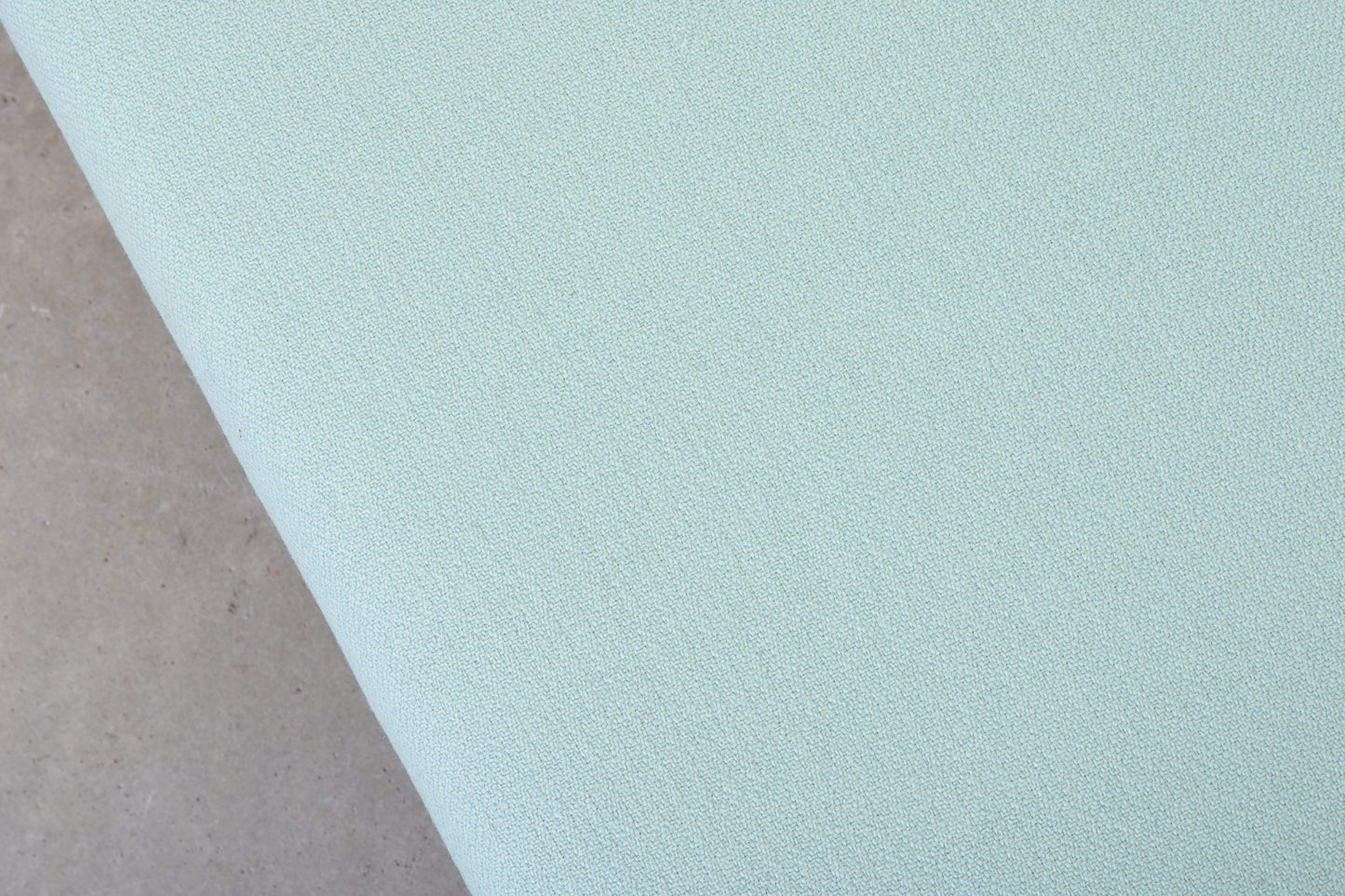 Newly reupholstered: 1980s beech + wool three seater by Andreas Hansen
