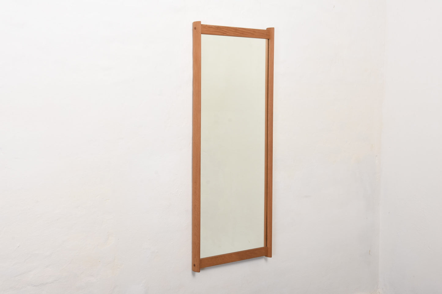 1960s oak mirror by Aksel Kjersgaard