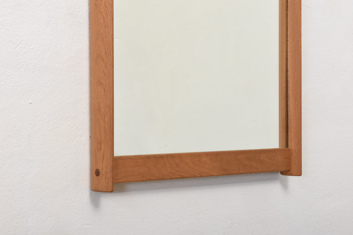 1960s oak mirror by Aksel Kjersgaard