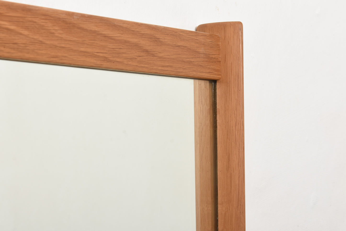 1960s oak mirror by Aksel Kjersgaard