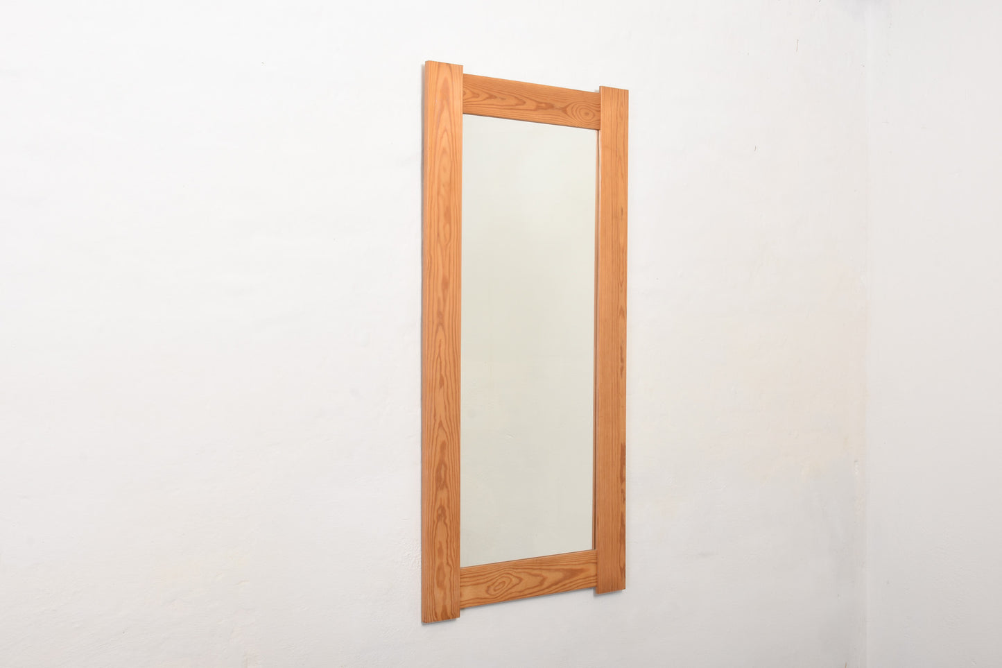1970s pine mirror