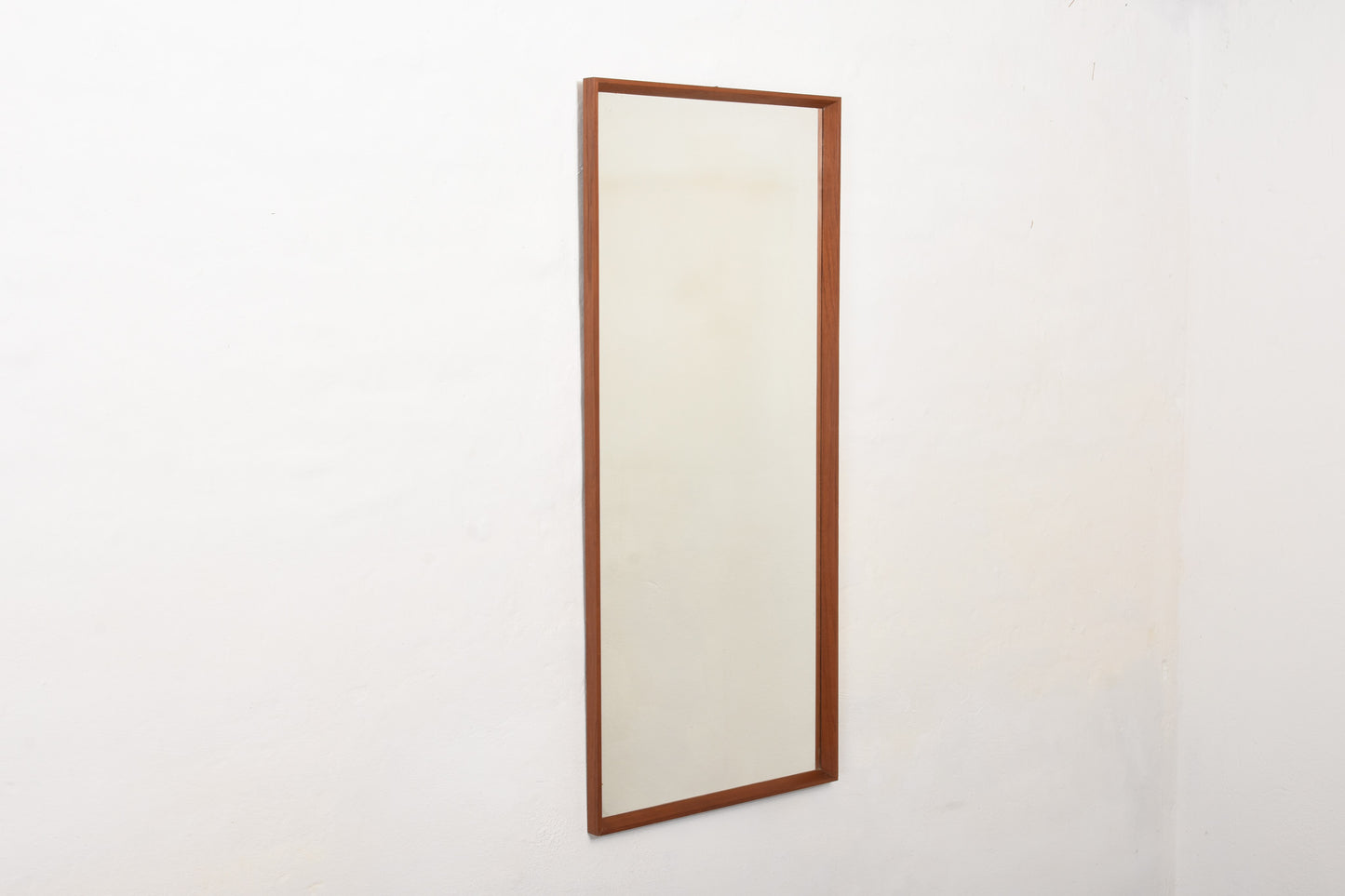 1960s teak mirror - 116H cm
