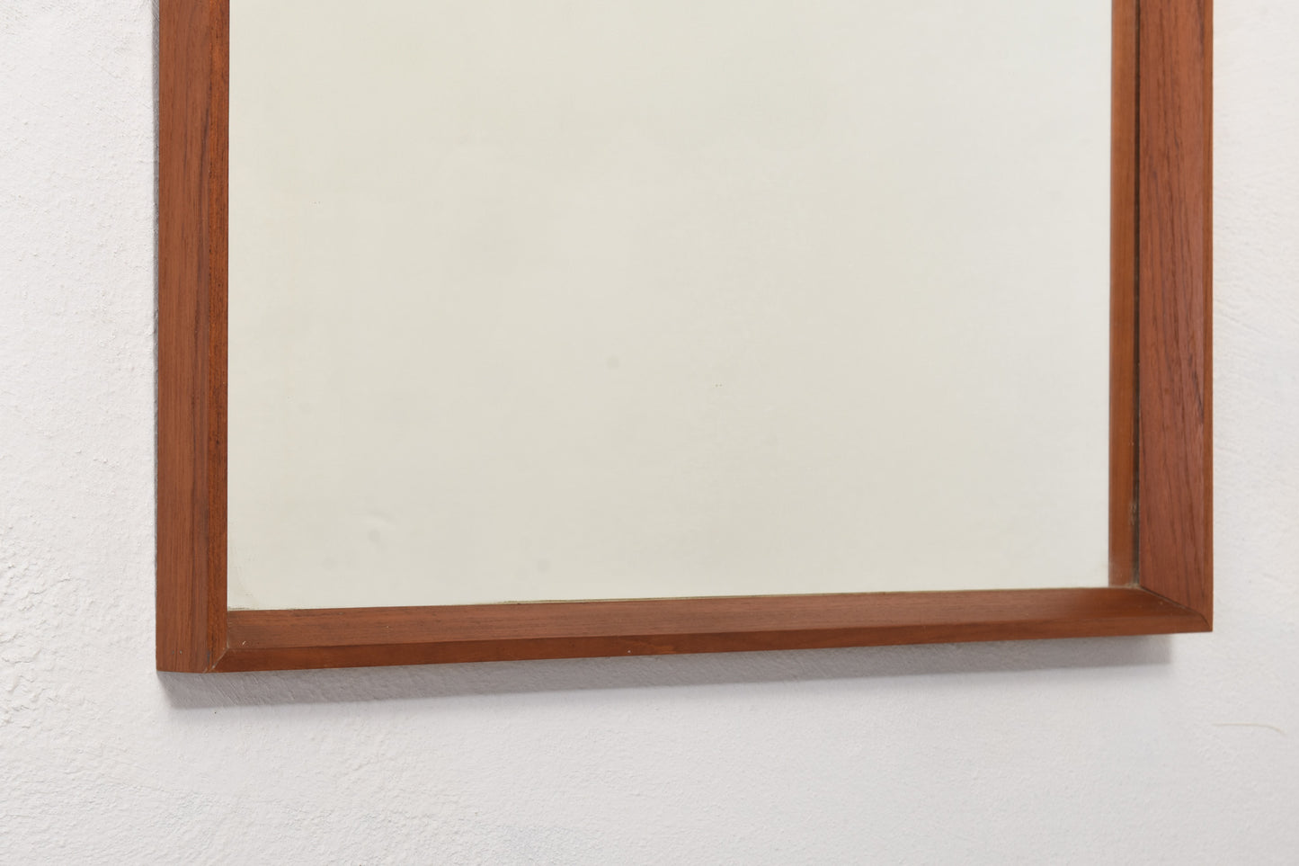 1960s teak mirror - 116H cm