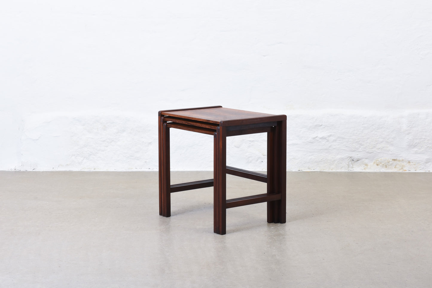1960s rosewood nest of tables