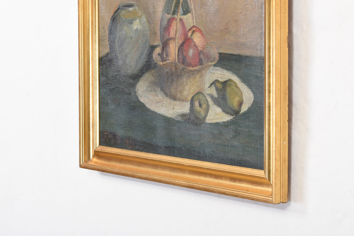Oil painting by FMS - 1923
