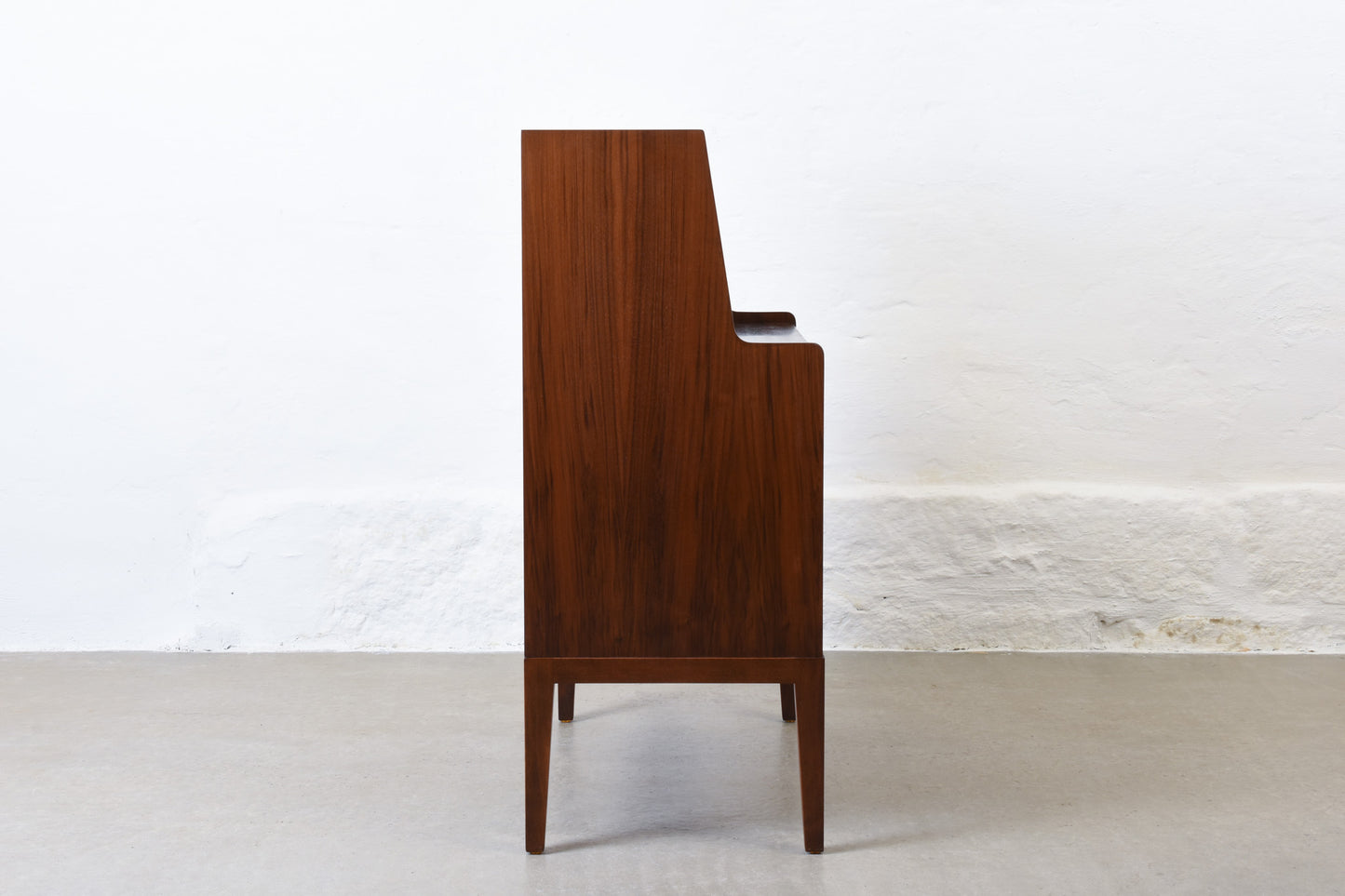 1950s secretary in walnut