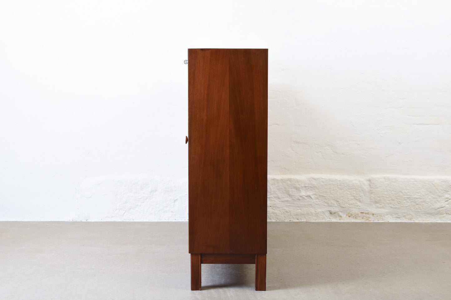 1940s storage cabinet in walnut