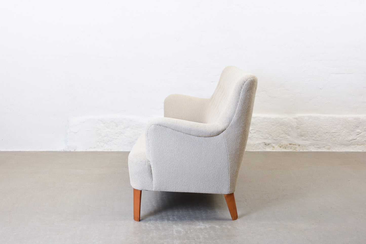 Newly reupholstered: 1940s sofa by Orla Mølgaard-Nielsen