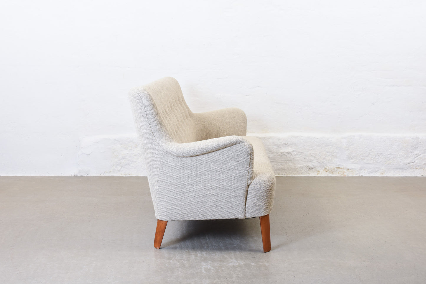 Newly reupholstered: 1940s sofa by Orla Mølgaard-Nielsen