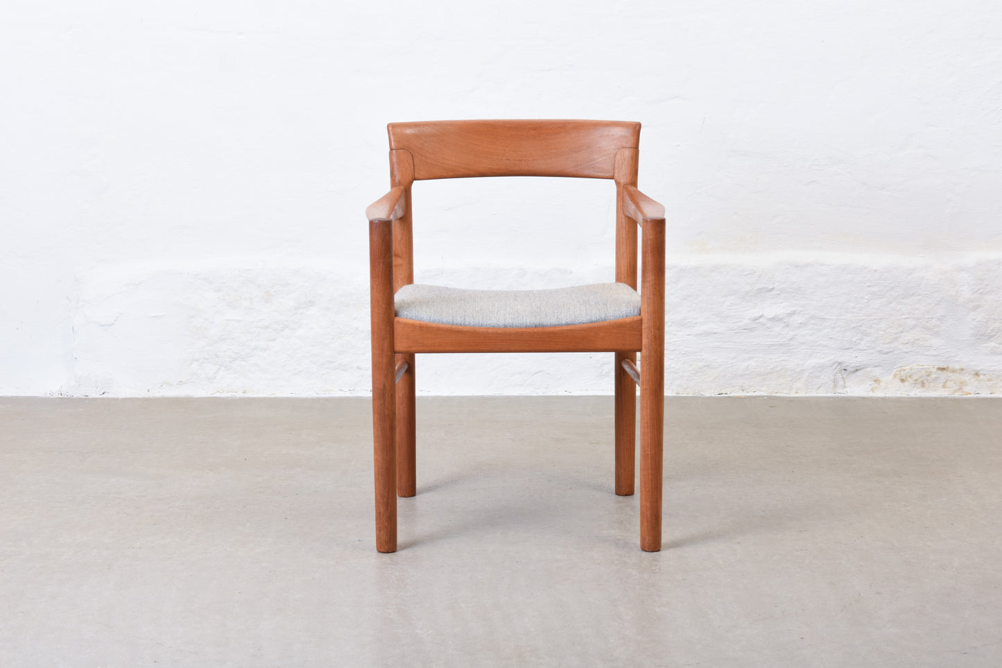 1960s teak armchair by H.W. Klein