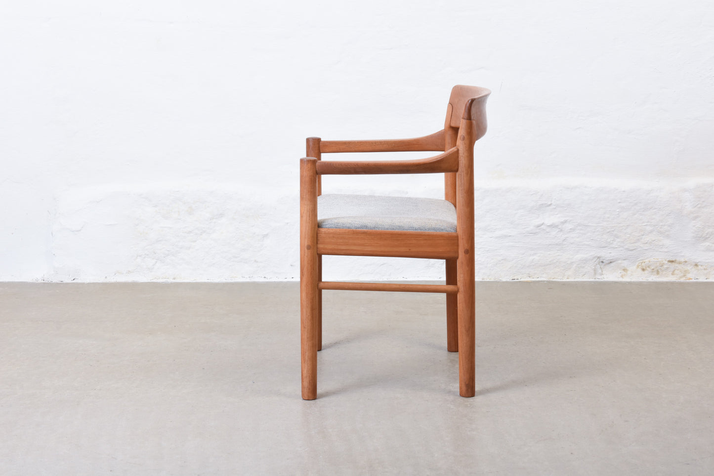 1960s teak armchair by H.W. Klein