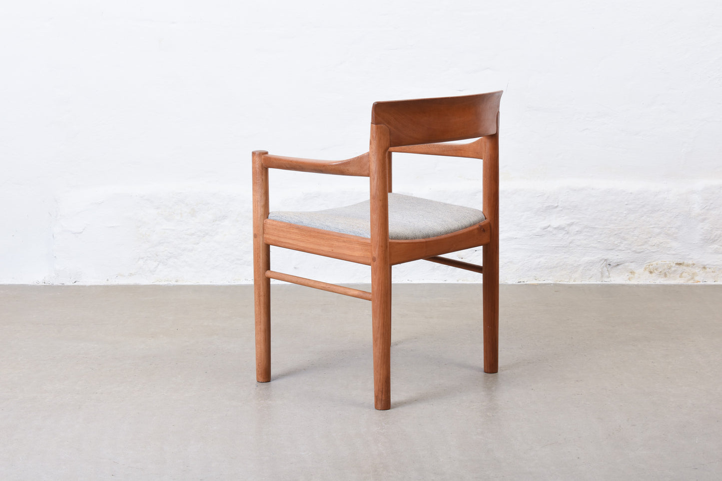 1960s teak armchair by H.W. Klein