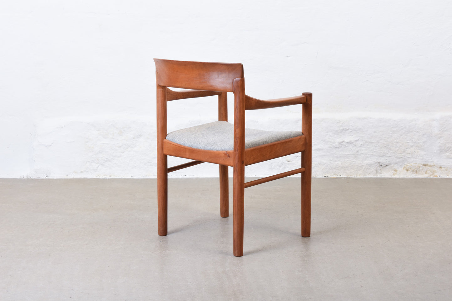 1960s teak armchair by H.W. Klein