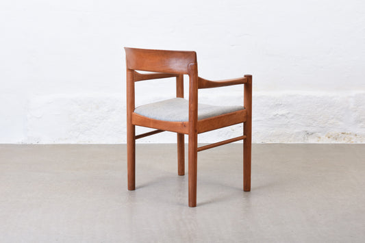 1960s teak armchair by H.W. Klein