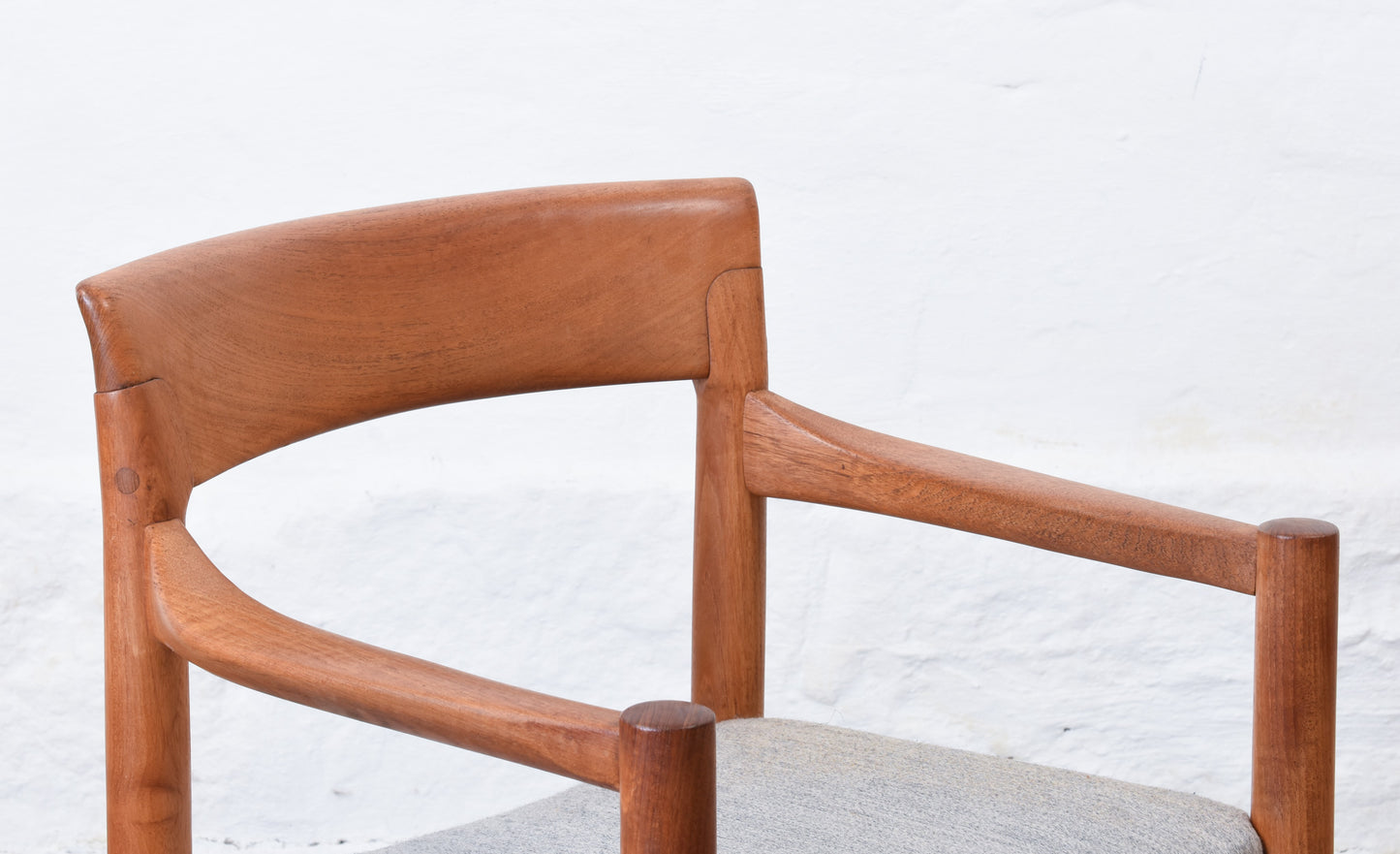 1960s teak armchair by H.W. Klein