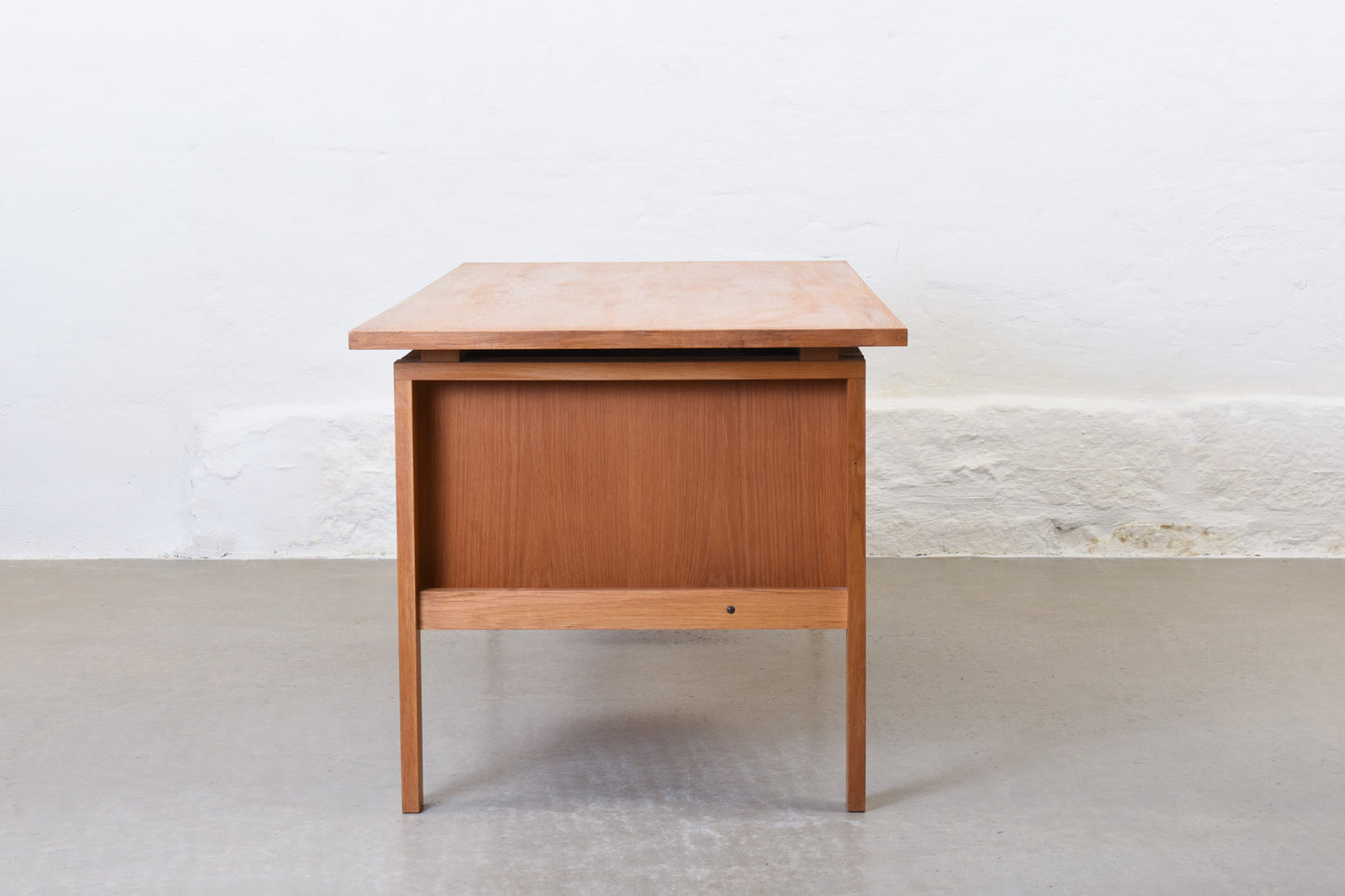 1960s oak desk by Svend Aage Madsen