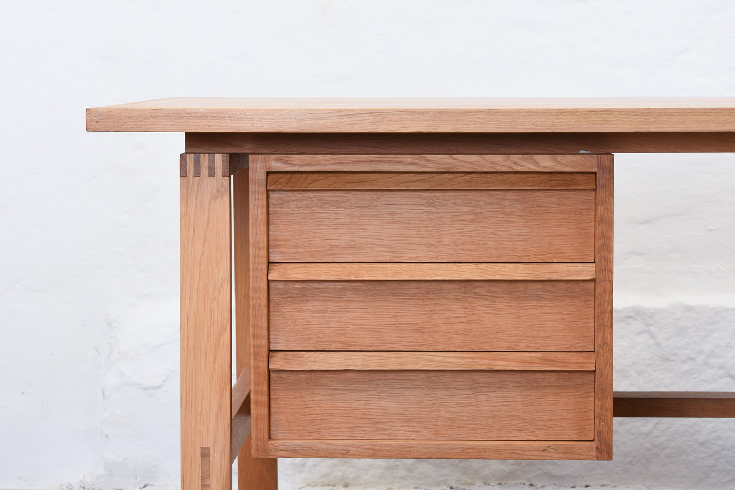 1960s oak desk by Svend Aage Madsen