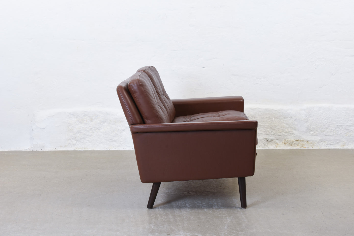 1960s two seater in leather