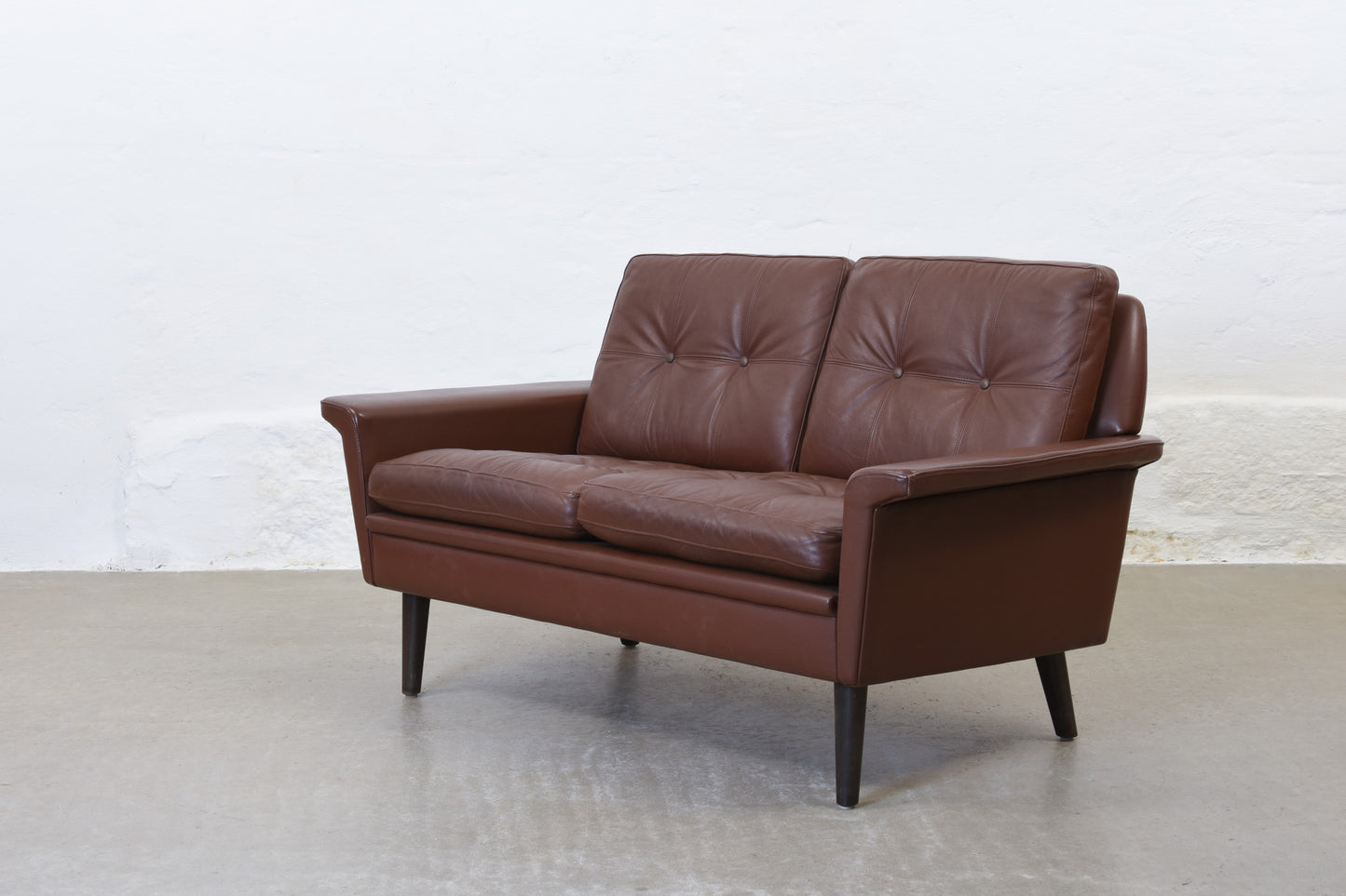1960s two seater in leather