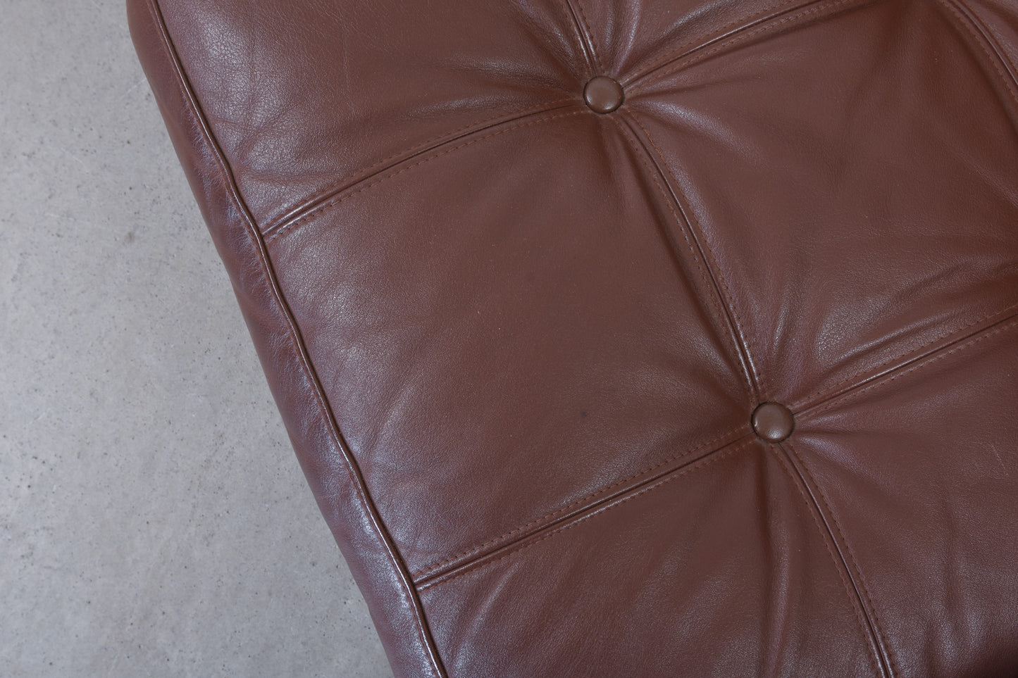 1960s two seater in leather