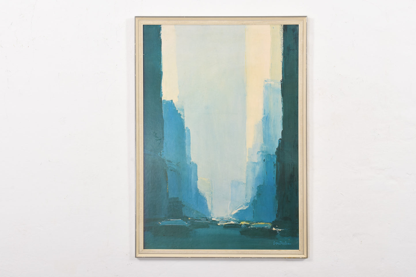 1970s framed art print by Pierre Doutreleau